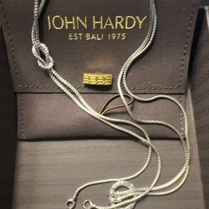 John Hardy Love Knot necklace sterling silver